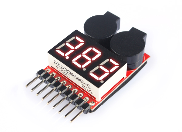 EV-Peak 8S 2 in 1 voltage meter & Lipo alarm